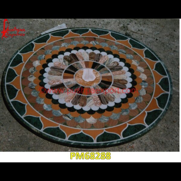 Marble Overlay Round Green Marble Coffee Table Top PM68288 pietra dura taj mahal,pietra dura table top,pietra dura mosaic,pietra dura marble table tops,pietra dura inlays,pietra dura india,pietra dura in india,pietra dura furniture,pietra.jpg