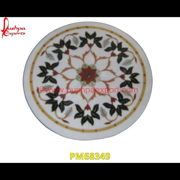 Round Marble Stone Coffee Table Top PM68349 stone inlay furniture,stone inlay flooring,stone inlay coffee table,stone inlay art,stone floor inlays,pietra dura technique,pietra dura taj mahal,pietra dura table top,pietra dura.jpg