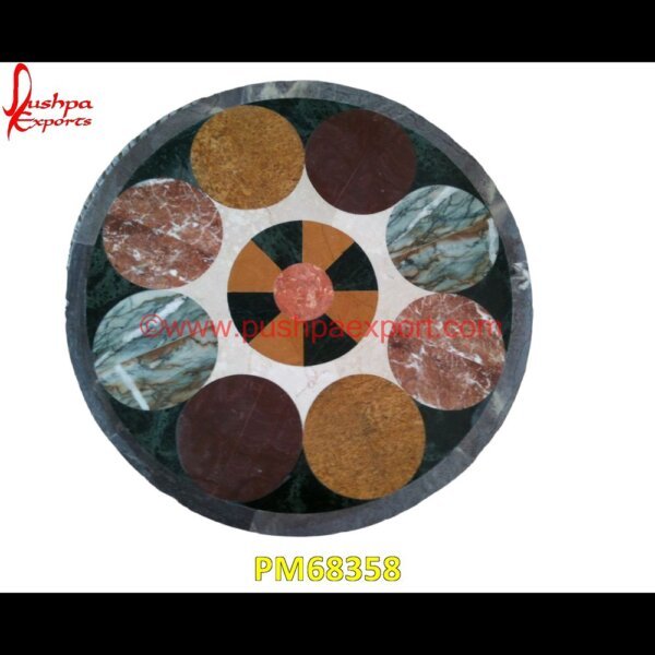 Round Marble Overlay Stone Table Top PM68358 pietra dura marble table tops,pietra dura inlays,pietra dura india,pietra dura in india,pietra dura furniture,pietra dura for sale,pietra dura dining table,pietra dura cabinet,piet.jpg