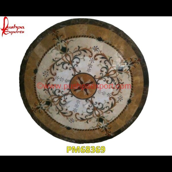 Italian Stone Inlay Round Marble Table Top PM68369 stone inlay globe,stone for inlay,pietre dure,pietra dura table,pietra dura,marble medallions,marble inlay tables,marble inlay,marble floor medallions,brass inlay marble tile,white.jpg