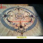 Inlay Italian Marble Stone Round Floor Medallion