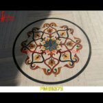 Pietra Dura Round Italian Marble Stone Floor Medallion