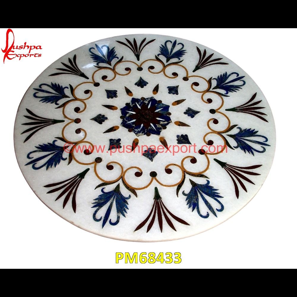 Round White Marble Table Top With Inlay Work PM68433 marble inlay border,marble inlay art,marble foyer medallion,marble floor inlay designs,stone inlay globe,stone for inlay,pietre dure,pietra dura table,pietra dura,marble medallions.jpg Round White Marble Table Top With Inlay Work PM68433 marble inlay border,marble inlay art,marble foyer medallion,marble floor inlay designs,stone inlay globe,stone for inlay,pietre dure,pietra dura table,pietra dura,marble medallions.jpg