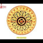 Inlay Jaisalmer Stone Round Table Top