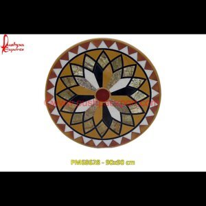 Italian Stone Round Coffee Table Top