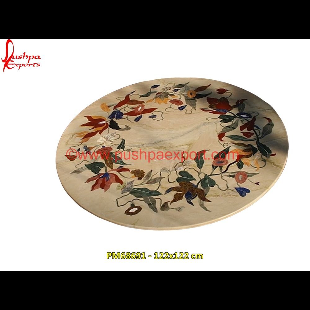 Inlay Italian Stone Round Coffee Table Top PM68691 - 122x122 cm travertine mosaic medallion,taj mahal inlay stones,stone wood inlay,stone inlay work,stone inlay table tops,stone inlay furniture,stone inlay flooring,stone inlay coffee table,ston.jpg