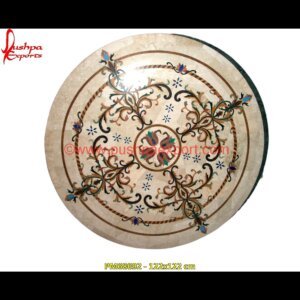 Round Italian Marble Stone Dining Table Top