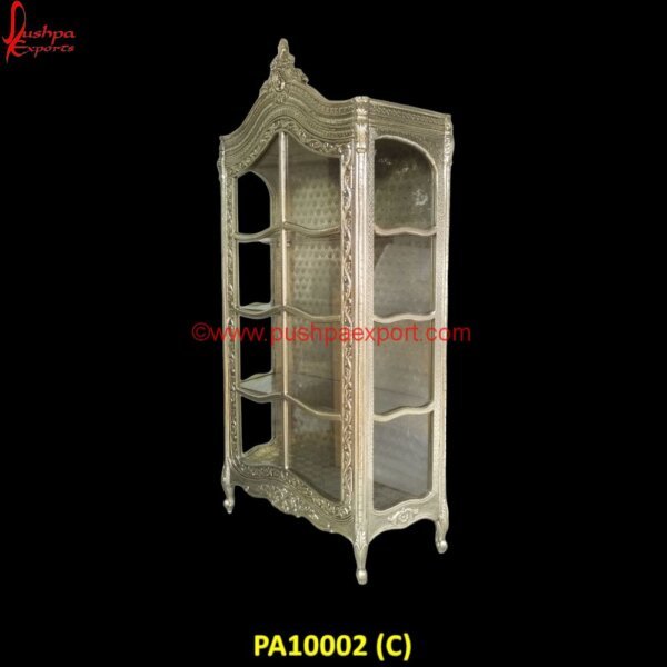 PA10002 (C) White Metal Cabinet, Silver Armoire, White Metal Wardrobe, White Metal Wall Cabinet, White Metal Furniture, White Metal Dresser, White Metal Cupboard, White Metal Closet, White Metal.jpg"