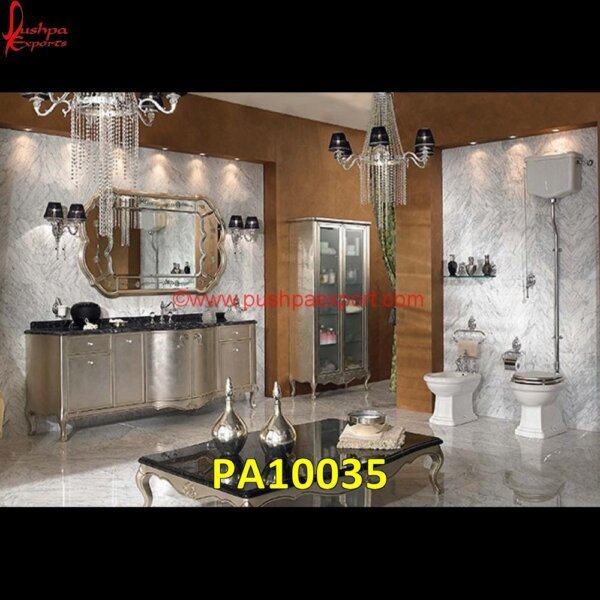 Pure Silver Coated Dresser PA10035 White Metal Cupboard, White Metal Closet, White Metal Cabinet With Doors, White Metal Bedroom Furniture, White Metal Almirah, Silver Wardrobe, Silver Vintage Wardrobe, Silver Leaf Armoire.jpg"