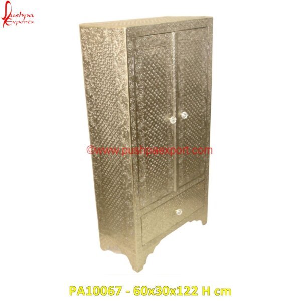 Silver Almirah PA10067 Silver Wardrobe, Silver Vintage Wardrobe, Silver Leaf Armoire, Silver French Wardrobe, Silver Embossed Wardrobe, Silver Closet, Silver Almirah, Rustic White Armoire, White Metal Almira.jpg"