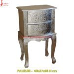 Silver Carving Bed Side Table