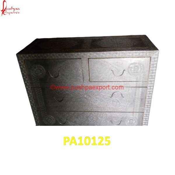 White Chester Drawers PA10125 Antique Chest Of Drawers India, Antique Indian Chest Of Drawers, Antique Silver Chest Of Drawers, Embossed White Metal Chest Of Drawers, Engraved Chest Of Drawers, Etched Silver Armoire.jpg