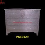 Metal Embossed Chest of Drawers