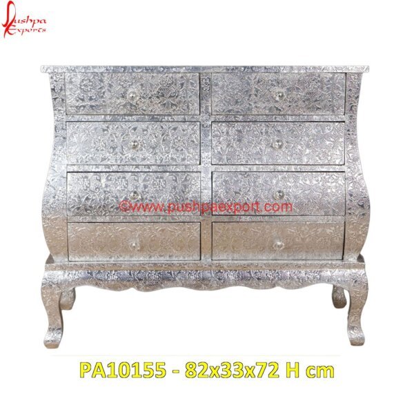 Indian Floral Carved Chest of Drawers PA10155 Silver Chest Of Drawers, Silver Armoire, White Metal Nightstand, White Metal Queen Bed, Antique Chest Of Drawers India, Antique Indian Chest Of Drawers, Antique Silver Chest Of Drawers.jpg