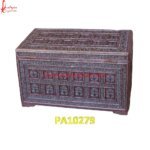 Meenakari White Metal Chest