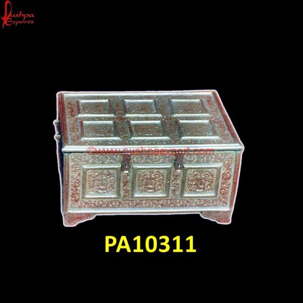 Silver Metal Carving Box PA10311 White Metal Ring Box, White Metal Trinket Box, Metal Decorative Boxes, White Metal Box, White Metal Chest, White Metal Dry Fruit Box, White Metal Gift Articles, White Metal Gift Items.jpg