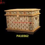 Gold Metal Decorative Box