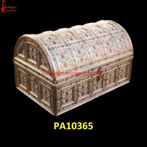 White Metal Traditional Sandook PA10365 White Metal Box, White Metal Chest, White Metal Dry Fruit Box, White Metal Gift Articles, White Metal Gift Items, White Metal Gifts, White Metal Handicrafts, White Metal Items, White.jpg