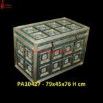 Meenakari White Metal Handicrafts Box