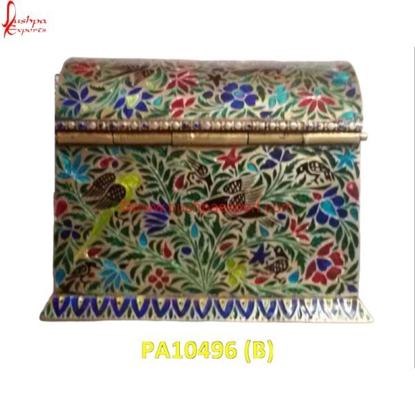 PA10496 (B) White Metal Items, White Metal Jewelry Box, Blue And White Metal Box, Hard White Metal Box, White Metal Antique Box, White Metal Decorative Box, White Metal Rectangle Box, White Metal.jpg