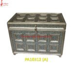 White Metal Chest with Heavy Minakari