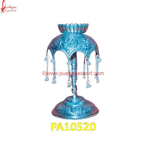 Silver Lotus Candle Stand PA10520 pure silver candle stand,silver plated candle stand,elegant silver candle stand,white metal candle stand,White Metal Agarbatti Stand,White Metal Lotus Candle Stand,White Metal Metal.jpg