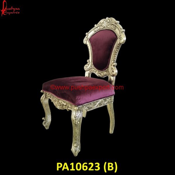 PA10623 (B) Indian Carved Wooden Chairs, Silver Wing Back Chair, Victorian Carved Chair, Vintage White Metal Chairs, White Metal And Wood Dining Chairs, White Metal Armchair, White Metal Bar Chairs.jpg