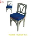 Dining White Metal Chair