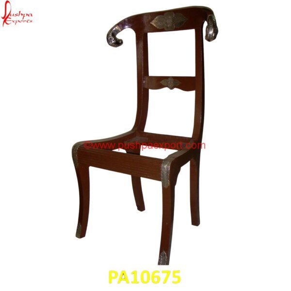 Carved Wooden Rams Head Chair PA10675 White Metal And Wood Dining Chairs, White Metal Armchair, White Metal Bar Chairs, White Metal Chairs Set Of 2, White Metal Chairs Set Of 4, White Metal Chowki, White Metal Dining Room.jpg