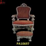 Rope Design Royal Chair with Foot rest