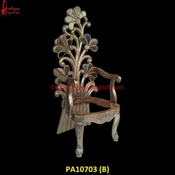 PA10703 (B) Antique White Metal Chairs, Carved Elephant Chair, Carved Lion Head Throne Chair, Carved Swan Chair, Carved Throne Chairs, Carved Victorian Chair, Carved Wing Chair, Carved Wood Throne.jpg