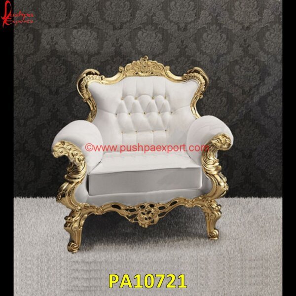 Single Seat European Style Sofa PA10721 White Metal Furniture Udaipur, Silver Chairs, The Silver Chair, White Metal Chairs, Antique Carved Chair, Antique Carved Wood Chair, Antique Chair With Carved Face, Antique Chair With Lion.jpg