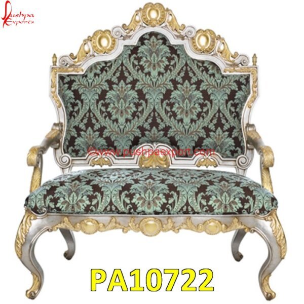 Royal Antique Gold Carved Sofa Two Seater PA10722 Silver Chairs, The Silver Chair, White Metal Chairs, Antique Carved Chair, Antique Carved Wood Chair, Antique Chair With Carved Face, Antique Chair With Lion Head Arms, Antique Hand Carved.jpg