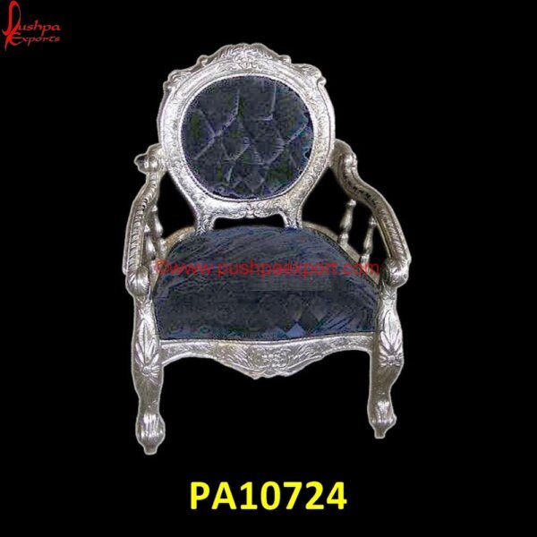 Silver Armchair PA10724 White Metal Chairs, Antique Carved Chair, Antique Carved Wood Chair, Antique Chair With Carved Face, Antique Chair With Lion Head Arms, Antique Hand Carved Wood Chairs, Carved Chairs.jpg