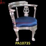 Silver Round Chair