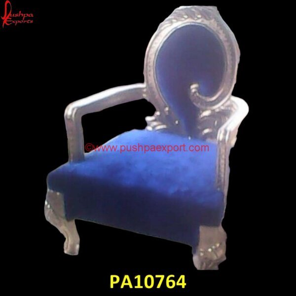 Silver Metal Sheet Coated Wedding Chair PA10764 White Metal Chairs Set Of 2, White Metal Chairs Set Of 4, White Metal Chowki, White Metal Dining Room Chairs, White Metal Embossed Furniture, White Metal Furniture Udaipur, Silver Chairs.jpg