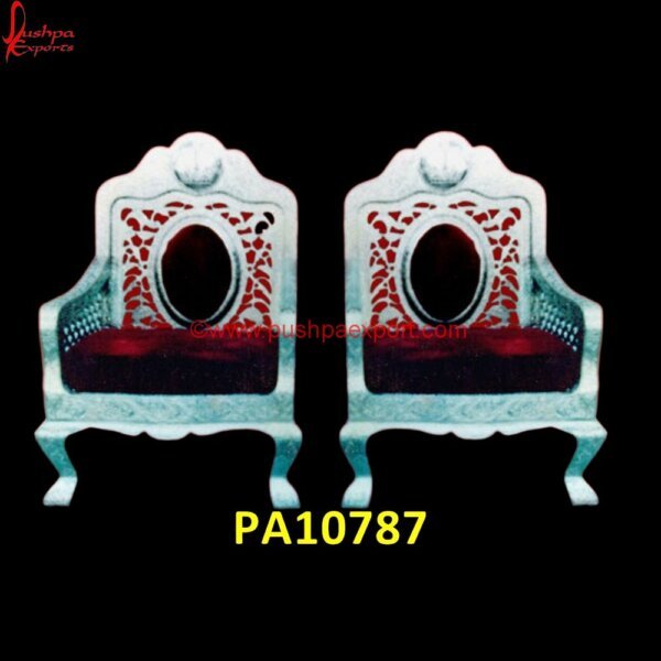 Silver Carved Chair with Red Velvet PA10787 Silver Metal Chairs, Silver Throne Chair, Silver Vanity Chair, Silver Velvet Chair, White And Silver Accent Chair, White Metal Dining Chairs, Antique Carved Lion Chair, Antique Throne.jpg