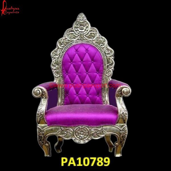 Antique Carved Chair with Purple Velvet PA10789 Silver Vanity Chair, Silver Velvet Chair, White And Silver Accent Chair, White Metal Dining Chairs, Antique Carved Lion Chair, Antique Throne Chair Carved, Antique White Metal Chairs.jpg