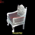 Royal Silver Carved Chair