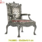 Luxury Floral Pattern Carved Chair