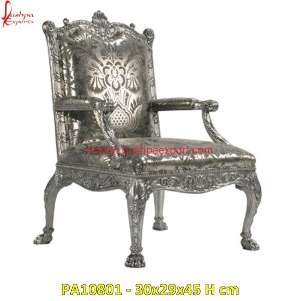 Luxury Floral Pattern Carved Chair PA10801 Carved Wing Chair, Carved Wood Throne Chair, Hand Carved Wooden Dining Chairs, High Back Carved Wooden Chair, Indian Carved Wooden Chairs, Silver Wing Back Chair, Victorian Carved Chair.jpg