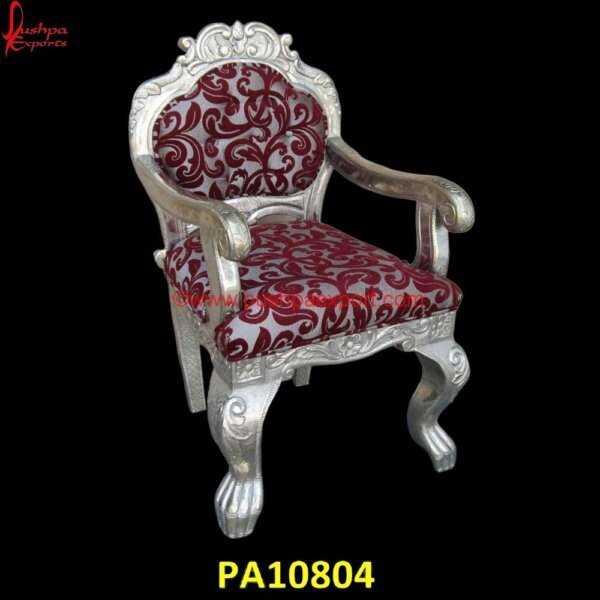 Royal Carved Silver Chair PA10804 High Back Carved Wooden Chair, Indian Carved Wooden Chairs, Silver Wing Back Chair, Victorian Carved Chair, Vintage White Metal Chairs, White Metal And Wood Dining Chairs, White Metal.jpg