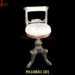 Royal Silver Bar Stool with Table