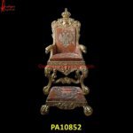 Royal Eagle Head King Chair with Foot Rest