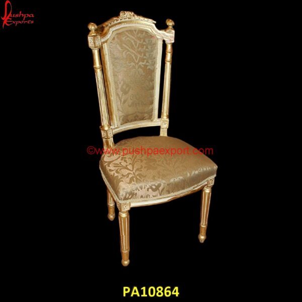 Gold Coated Wooden Carved Dining Chair PA10864 Hand Carved Chair, Hand Carved Wooden Chairs, Silver Accent Chair, Silver Dining Chairs, Silver Metal Chairs, Silver Throne Chair, Silver Vanity Chair, Silver Velvet Chair, White Chair.jpg