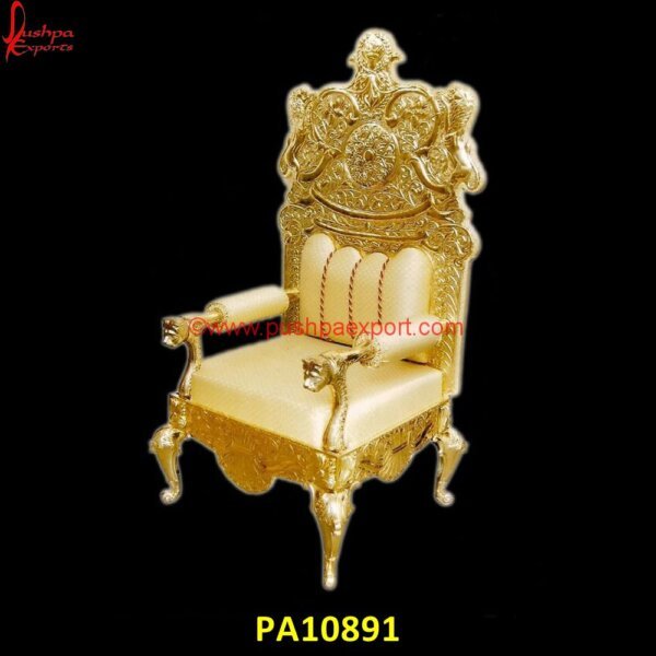 Majestic Singhasan Chair with Lion Head PA10891 White Metal Chairs Set Of 2, White Metal Chairs Set Of 4, White Metal Chowki, White Metal Dining Room Chairs, White Metal Embossed Furniture, White Metal Furniture Udaipur, Silver Chairs.jpg