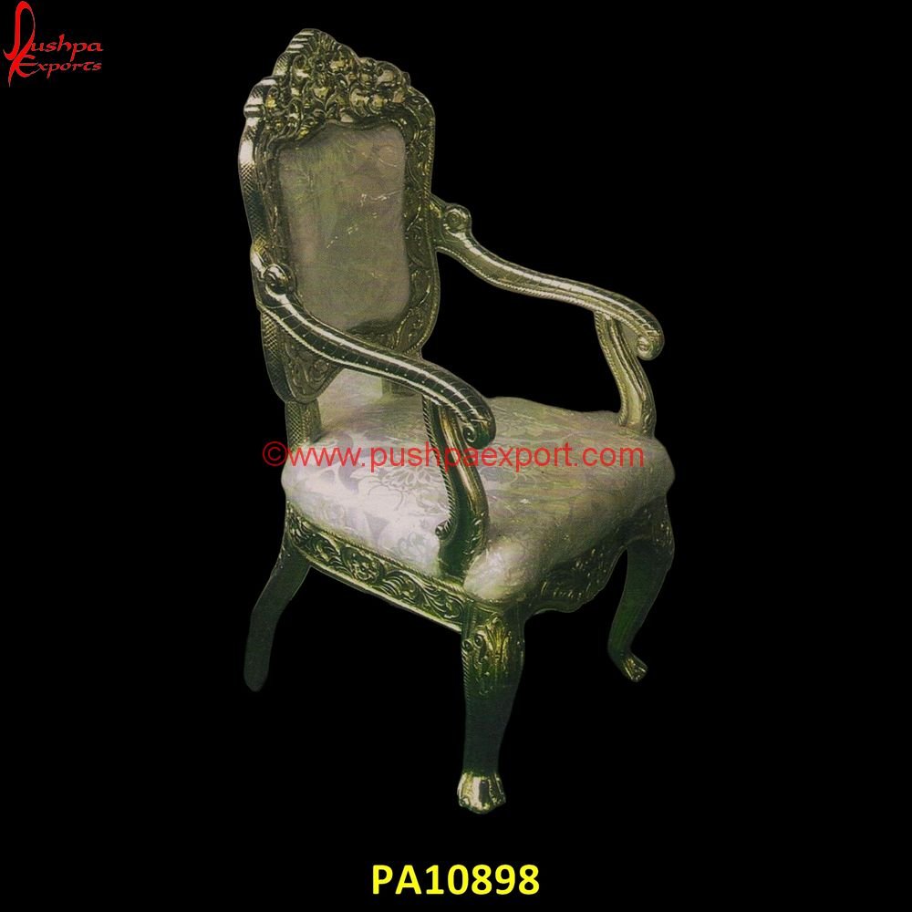 White Metal Coated Floral Armchair PA10898 Antique Hand Carved Wood Chairs, Carved Chairs, Carved Dining Chairs, Carved Wood Chair, Carved Wood Dining Chairs, Dining Chairs Silver Legs, Dining Chairs With Silver Legs, Hand Carved.jpg