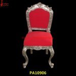 Royal Wedding Dining Chair With Floral Pattern