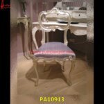 Modern Vanity Carved Chair