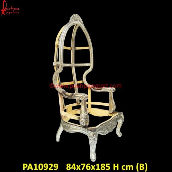 PA10929 (B) White Metal Embossed Furniture, White Metal Furniture Udaipur, Silver Chairs, The Silver Chair, White Metal Chairs, Antique Carved Chair, Antique Carved Wood Chair, Antique Chair.jpg